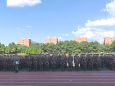 口腔医学院2021级本科生在暑期军训中磨炼意志增强体质